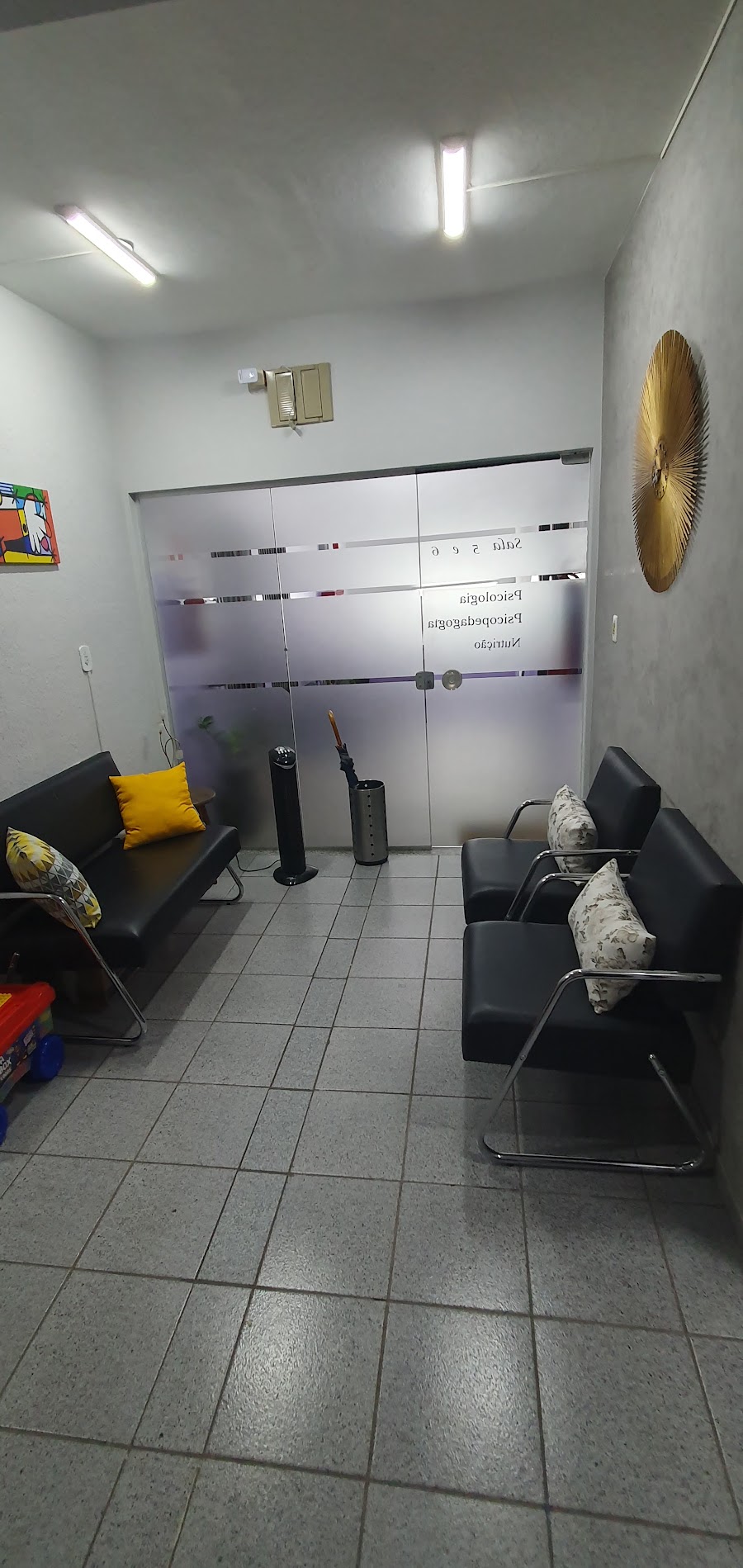 Recepção do consultório